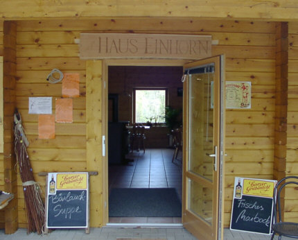 Haus Einhorn - Zugang